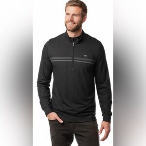 TravisMathew Hot Cocoa Mens Golf 1/4 Zip XL pull over